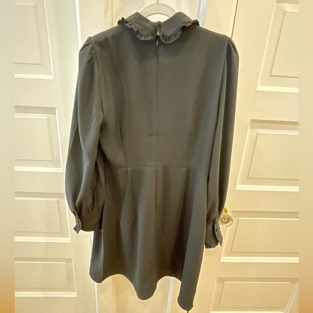 J.Crew Ruffle Collar Dress - Picture 3 of 5